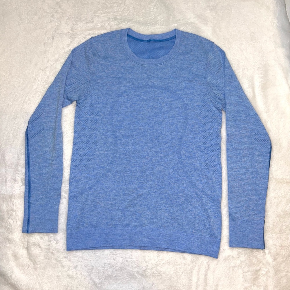 Light Blue Relaxed Fit Long Sleeve
